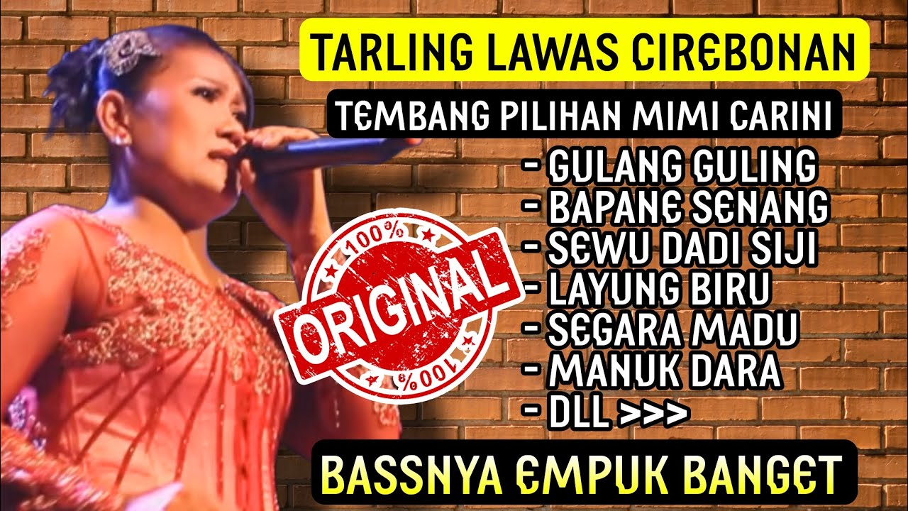 TARLING TENGDUNG CIREBONAN, BASS NYA EMPUK AUDIO JERNIH, TEMAN SANTAI SAMBIL NGOPI