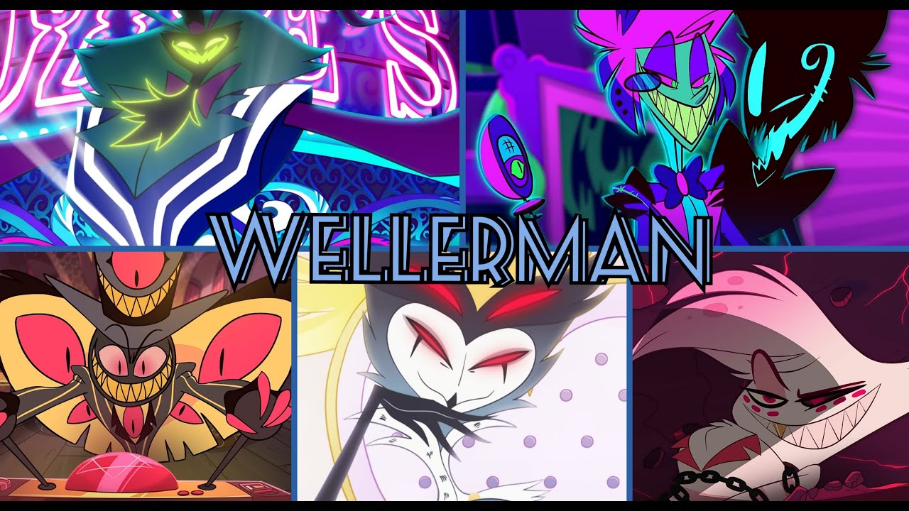 Hazbin hotel/Helluva boss AMV - Wellerman