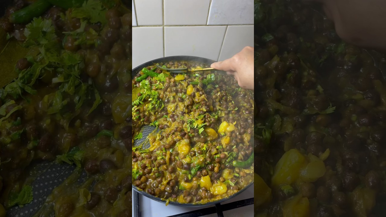 Easy chola bhuna recipe | #shorts #yummy #delicious #shortvideo