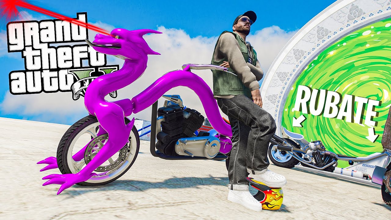 RUBO e TRASFORMO TUTTE le MOTO LEGGENDARIE su GTA 5! *portale magico*