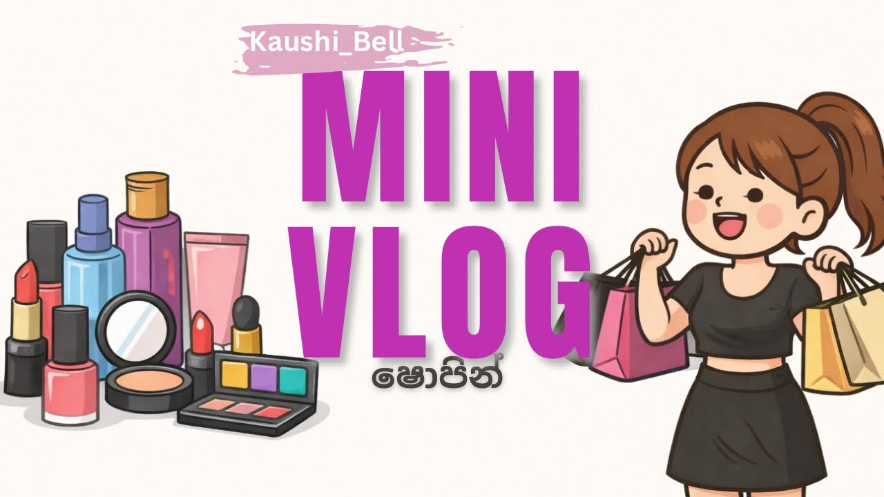 Kaushi Bell Mini Vlogs|ෂොපින් යo🛍️ #shoppingvlog #abroadlife #kaushibell #sinhalavlogs #minivlog 
