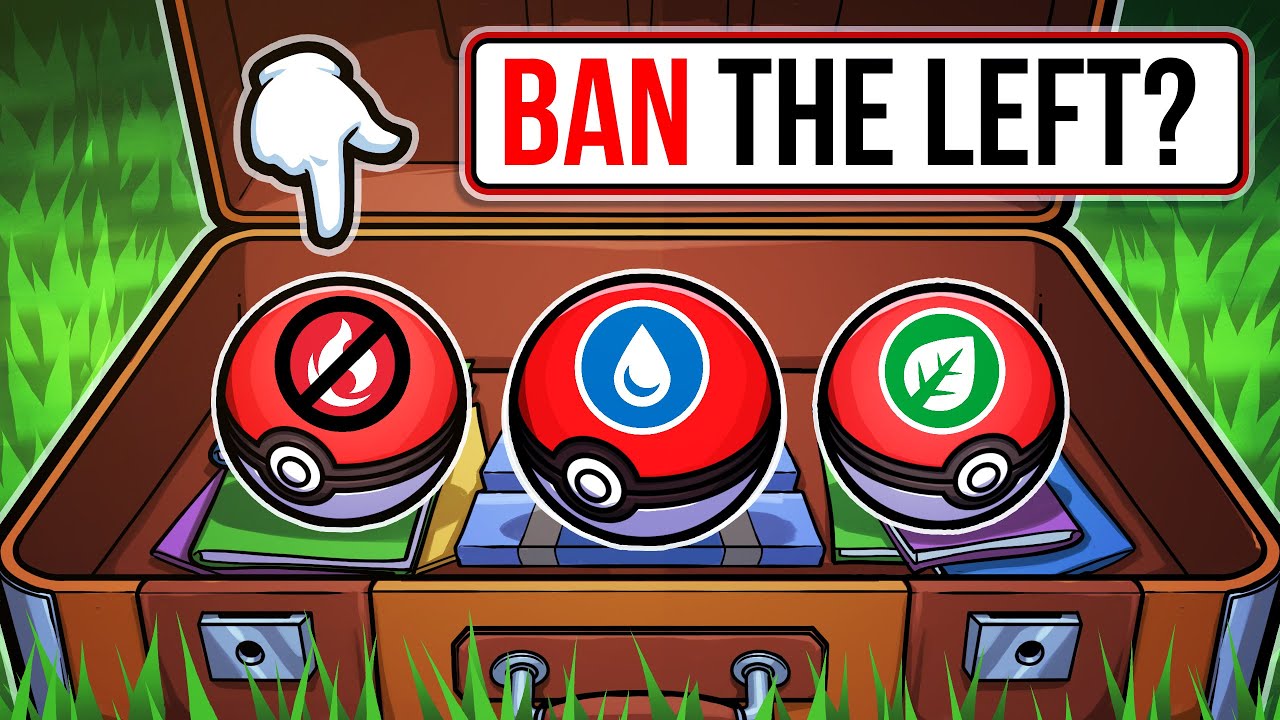 Choose Your Pokemon Starter, BUT 1 is BANNED?