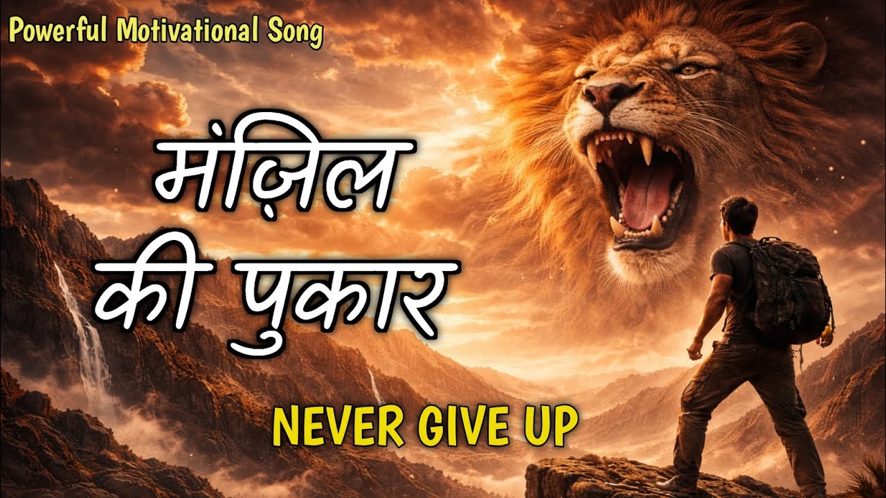 मंज़िल की पुकार | Motivational Song | Inspirational Song | Board Exam Motivational Song 