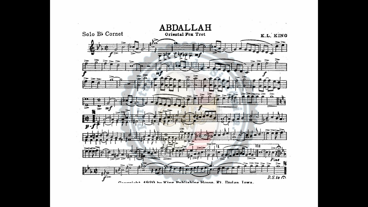 Abdallah - March - Karl L King