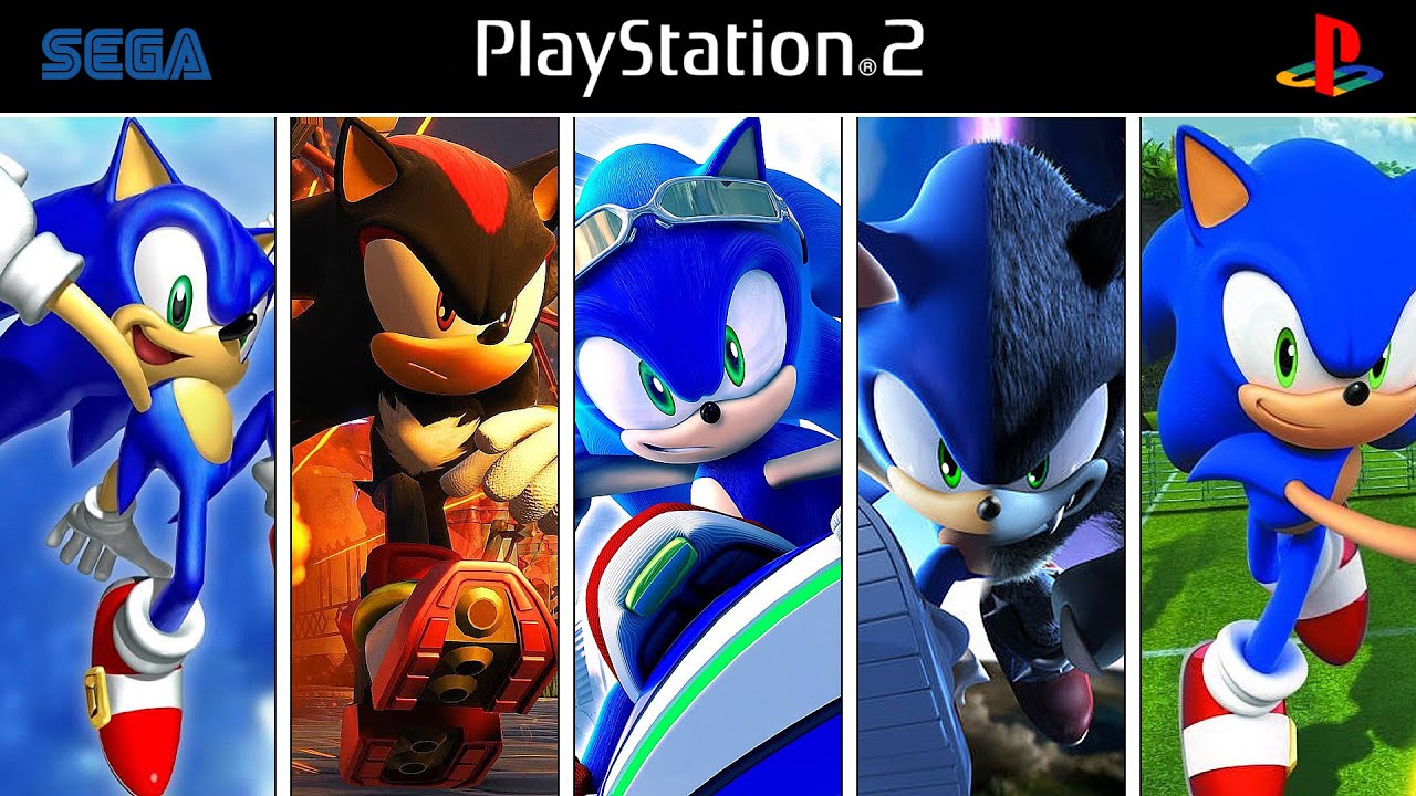 Evolution Of Sonic PS2 Games (2003-2008)