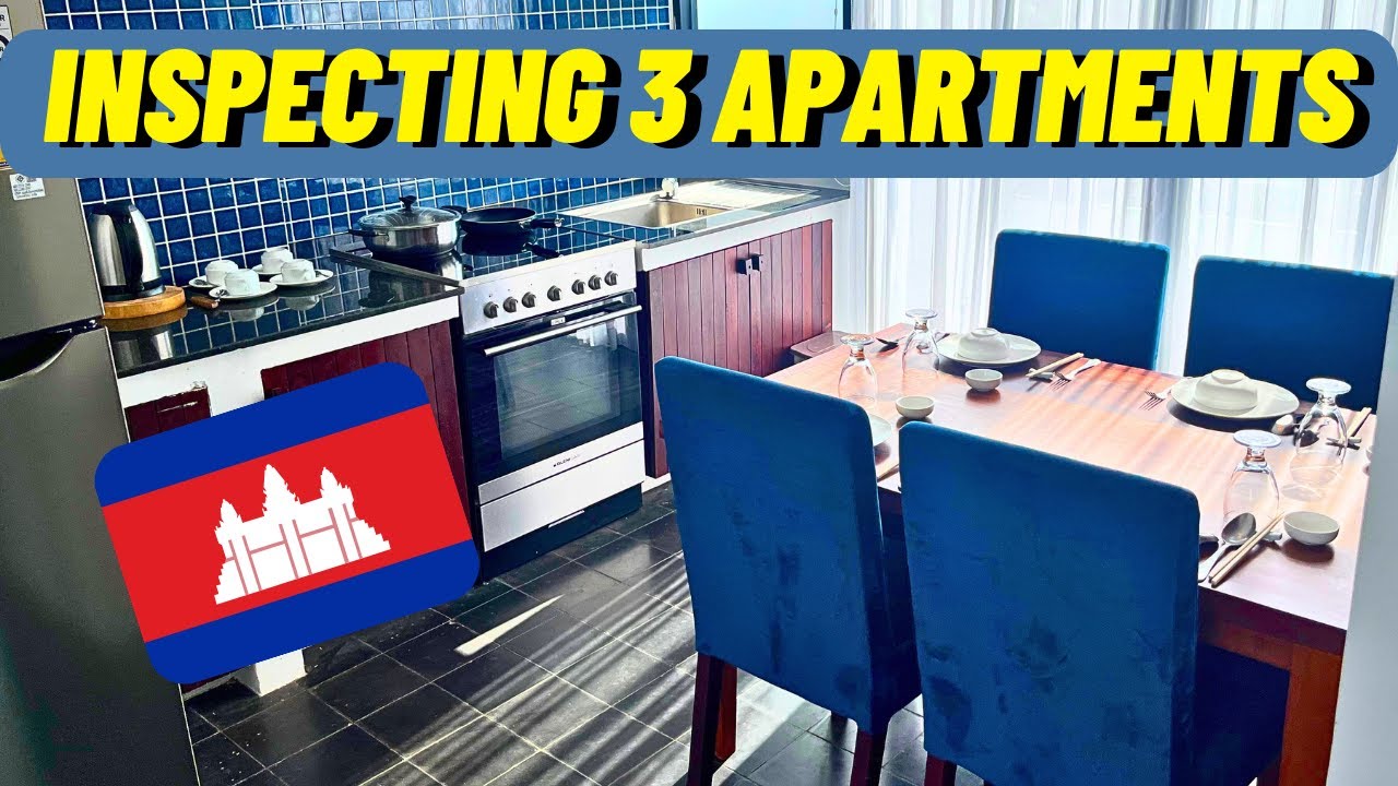 Siem Reap Apartment Hunt - Inspecting 3 Potential Rentals!
