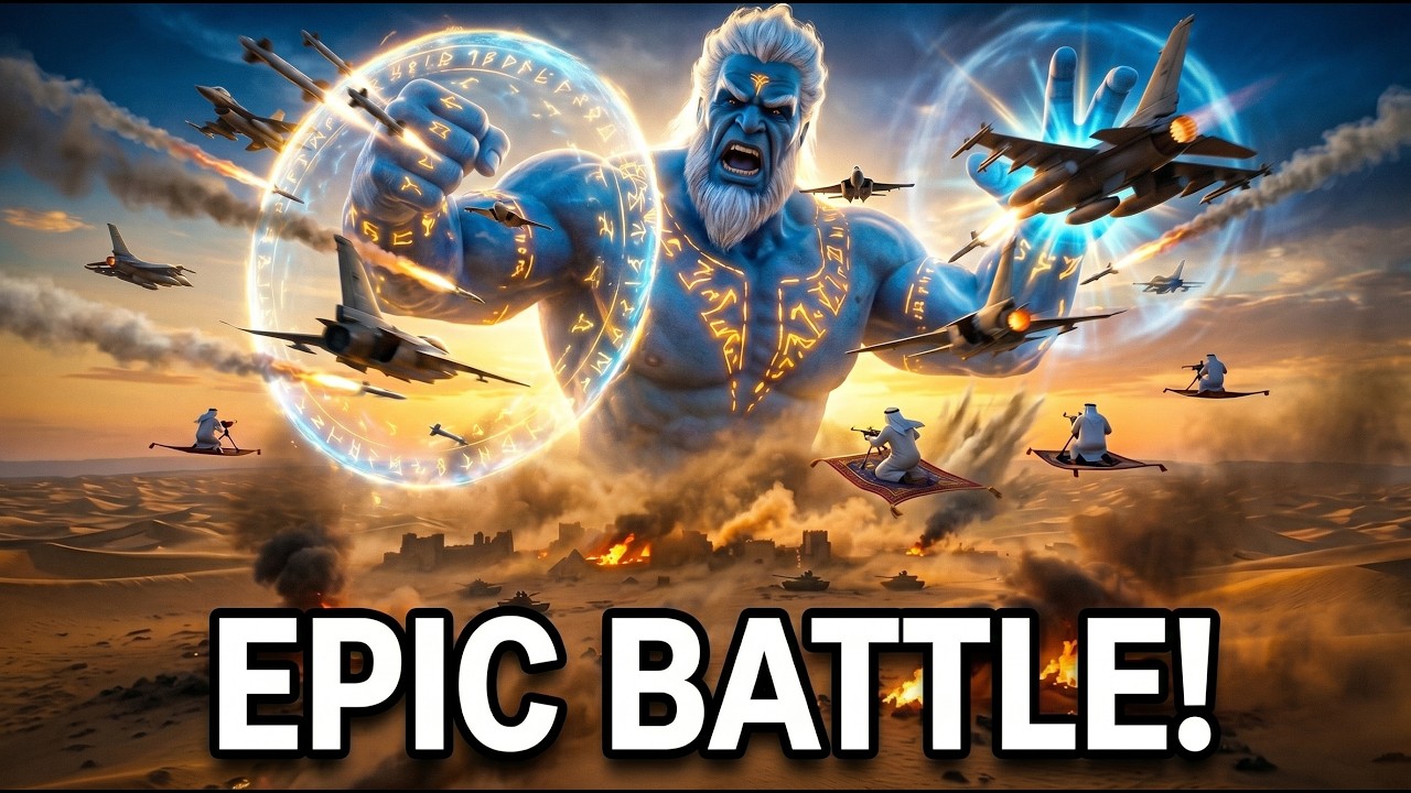 Flying Carpets vs. Fighter Jets! (CRAZIEST AI Battle) ✈️🧞&zwj;♂️