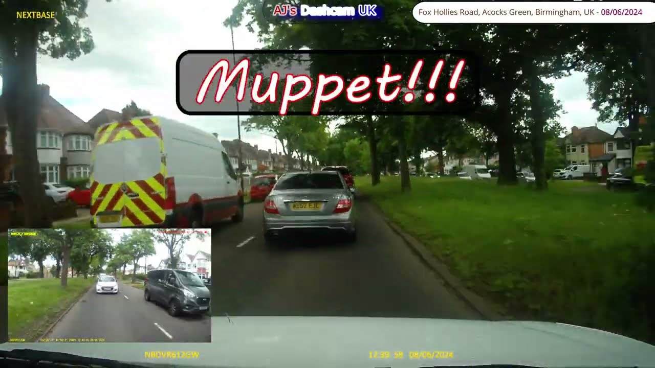 Yet more impatient Drivers - Fox Hollies Road, Acocks Green, Birmingham -