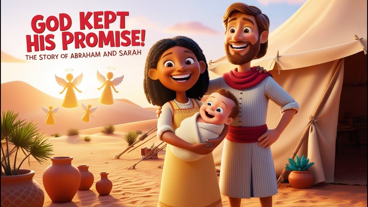 &ldquo;The Story of Abraham and Sarah 👵🏽👴🏽 | God&rsquo;s Promise Comes True! | Bible Story (3D Animation)