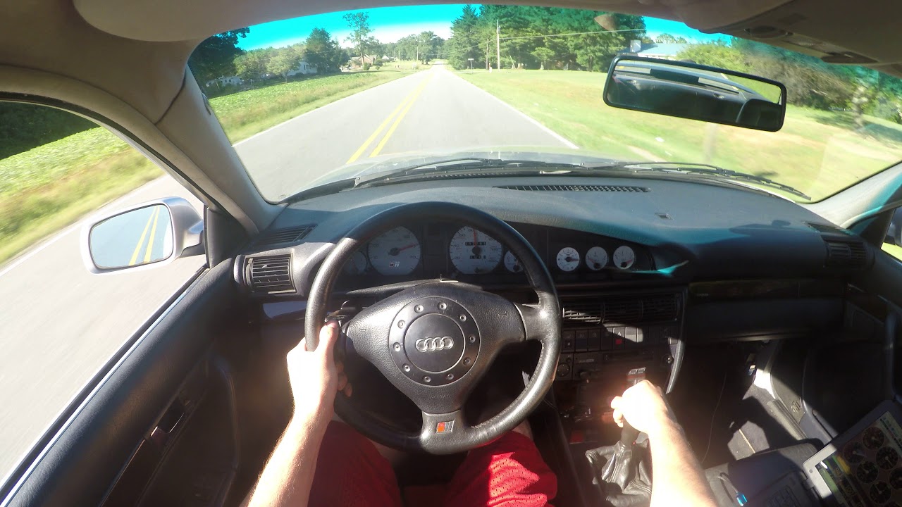 Audi UrS4 C4 20vt GT35r 30psi E85 First Person drive