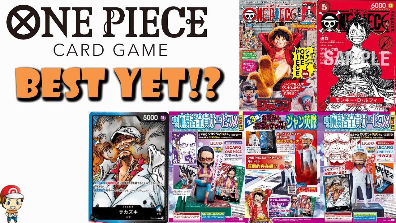 Best Promo Yet & GREAT New One Piece TCG products Revealed! One Piece Magazine! (One Piece TCG News)
