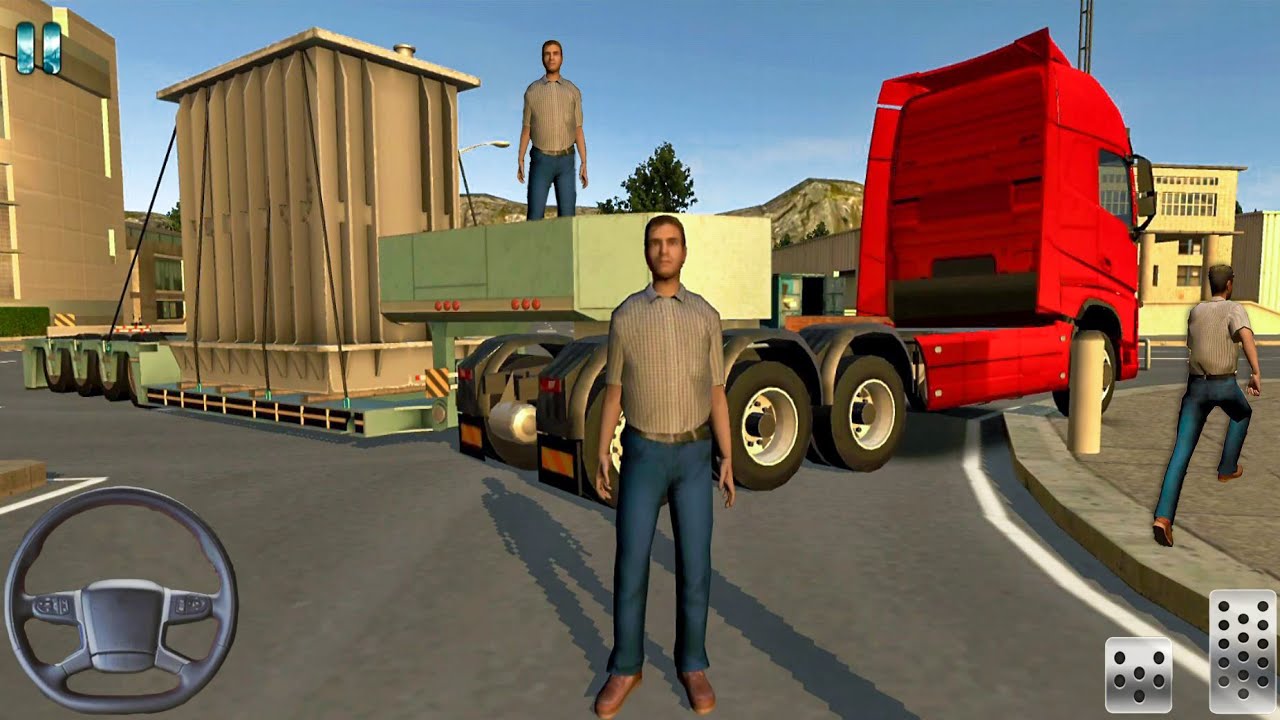 Euro Truck Driver 2018 #56 Generator Transport! Truck Games Android gameplay