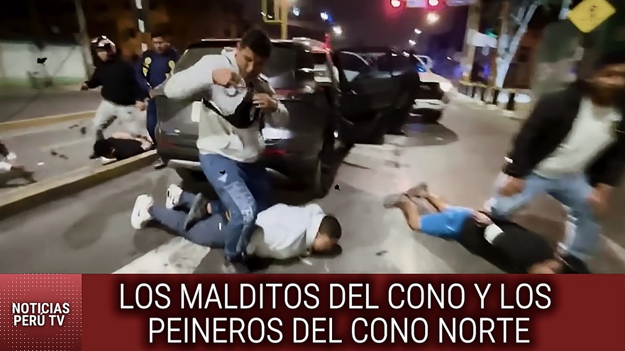 Capturan A Banda De Roba Carros LOS MALDITOS DEL CONO Y LOS PEINEROS DEL CONO NORTE