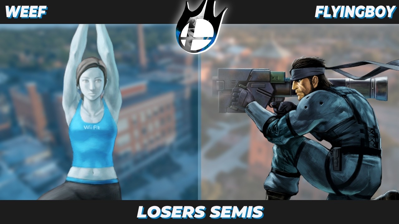 Weef (Wii Fit Trainer) vs Flyingboy (Snake, King Dedede) - BDS Weekly 16 Losers Semis