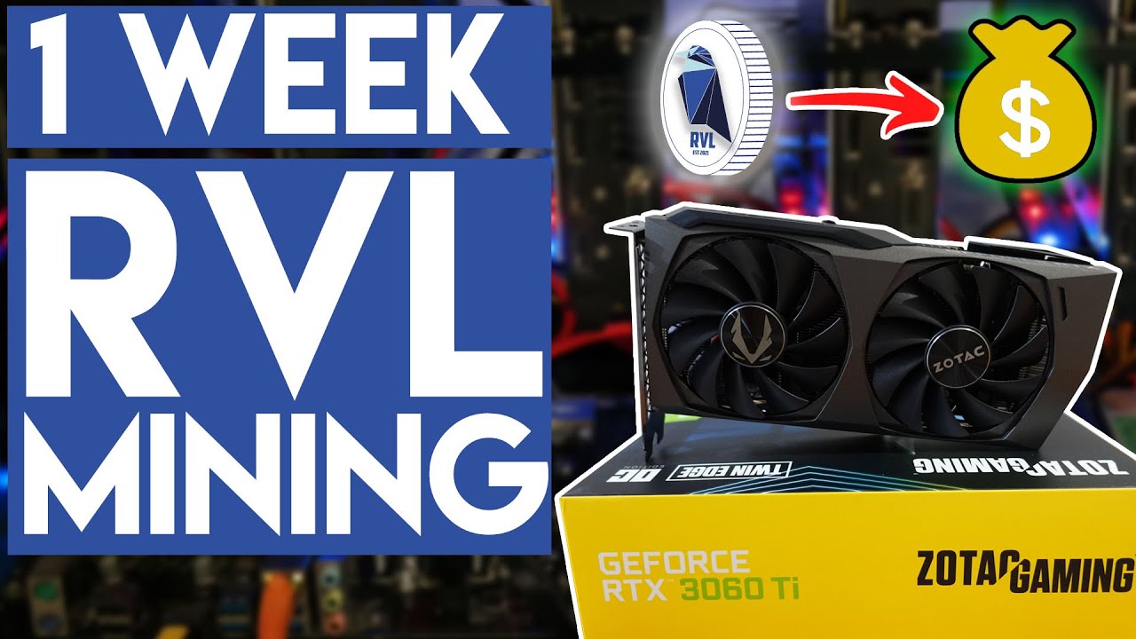 1 Week Results of Mining Ravencoin Lite (RVL)