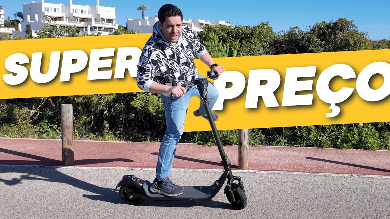 A MELHOR e MAIS BARATA Trotinete Eléctrica? NIU KQi 100P