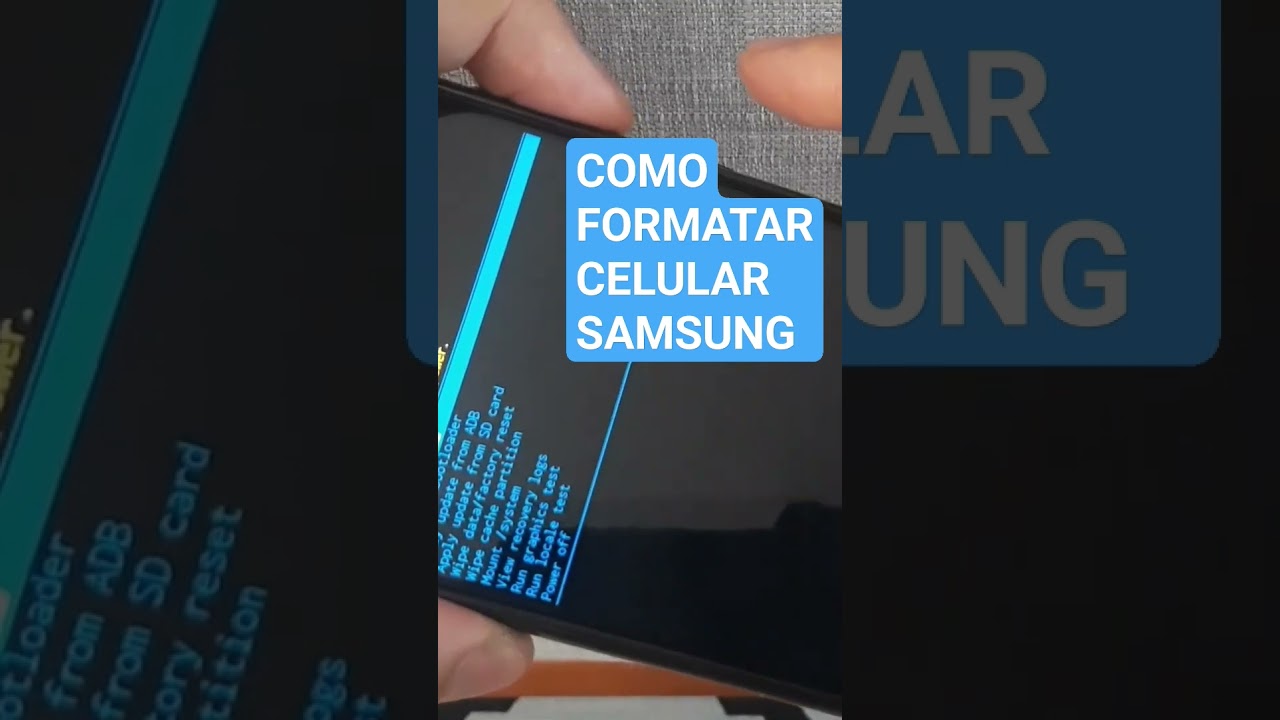 Como formatar celular Samsung e apagar todos os dados