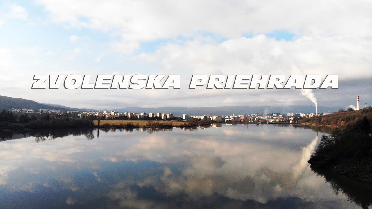 SLOVAKIA Môťová Zvolenska priehrada drone 4K