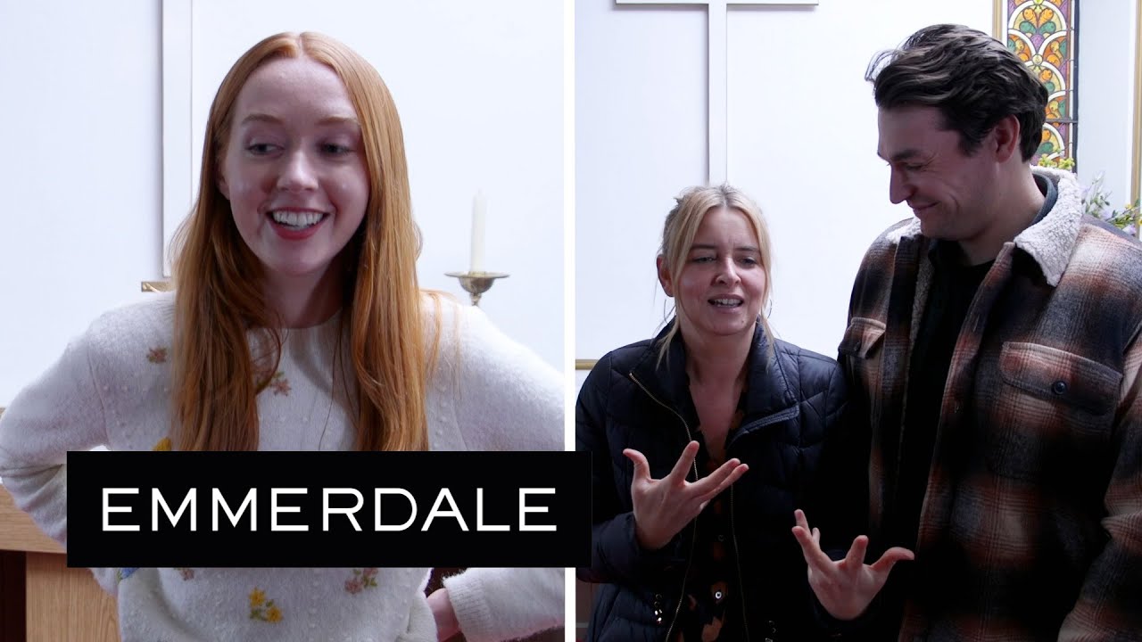 Emmerdale - A Chat With Emma, Lawrence and Jessie