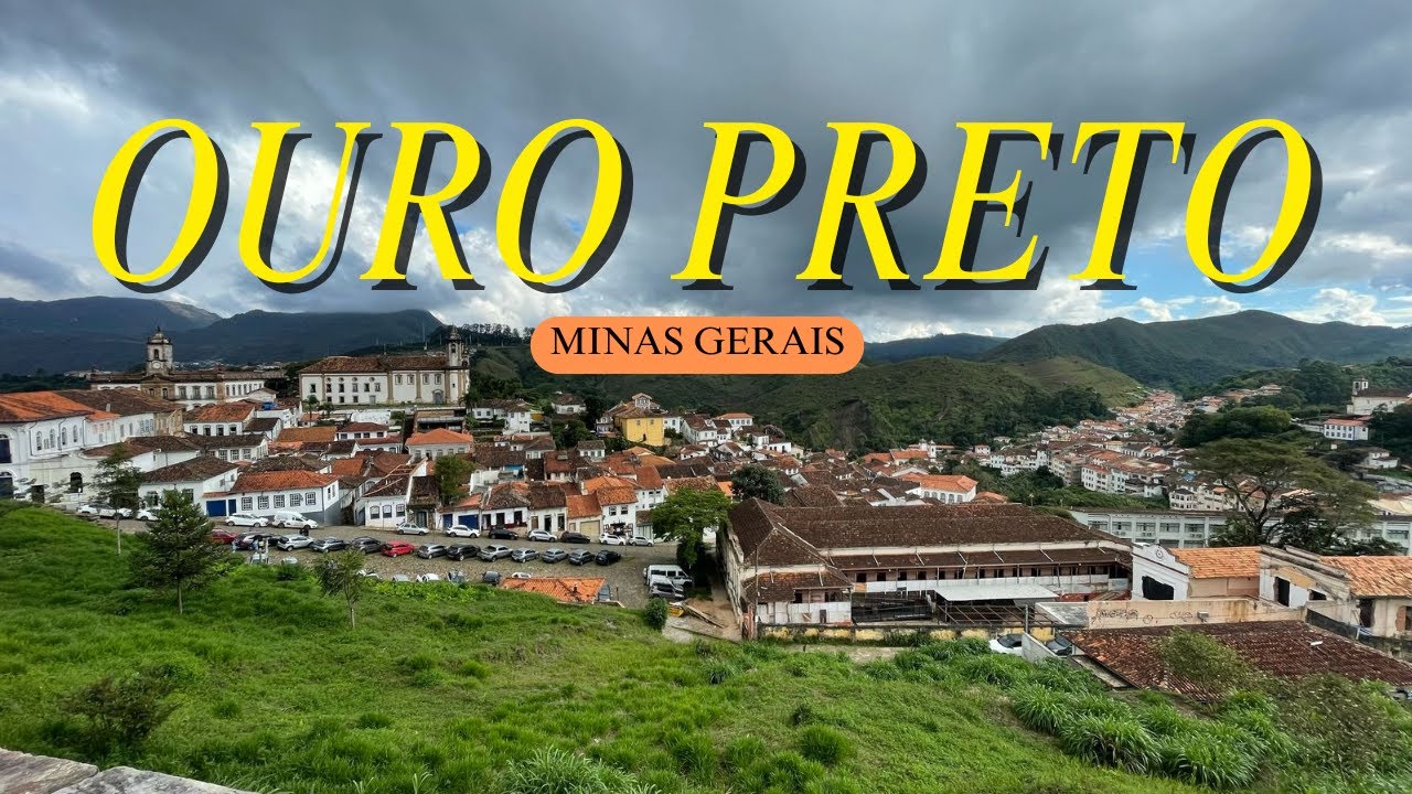 Ouro Preto, a joia barroca de Minas Gerais.