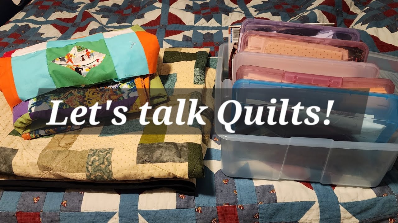 Quilt Parade: 2024 finishes, current wip, 'kitted' up projects! #handquilting #machinequilting