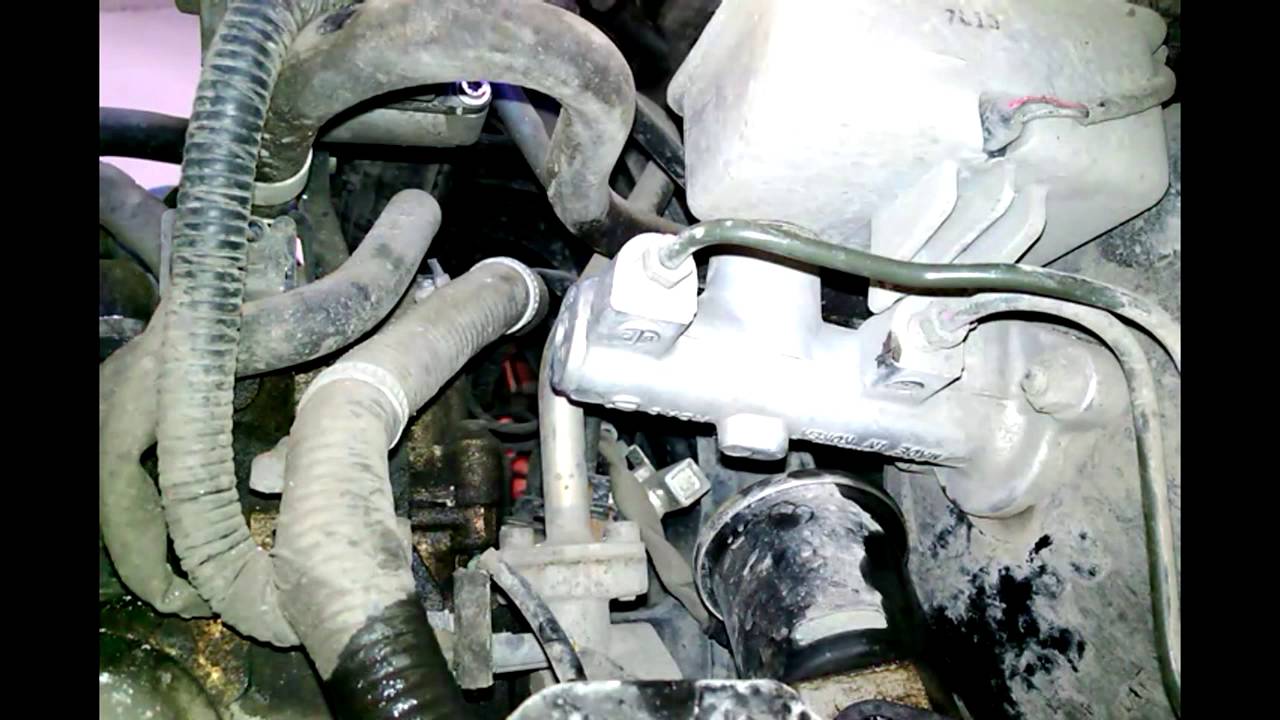 Daewoo Matiz - Чистка клапана EGR