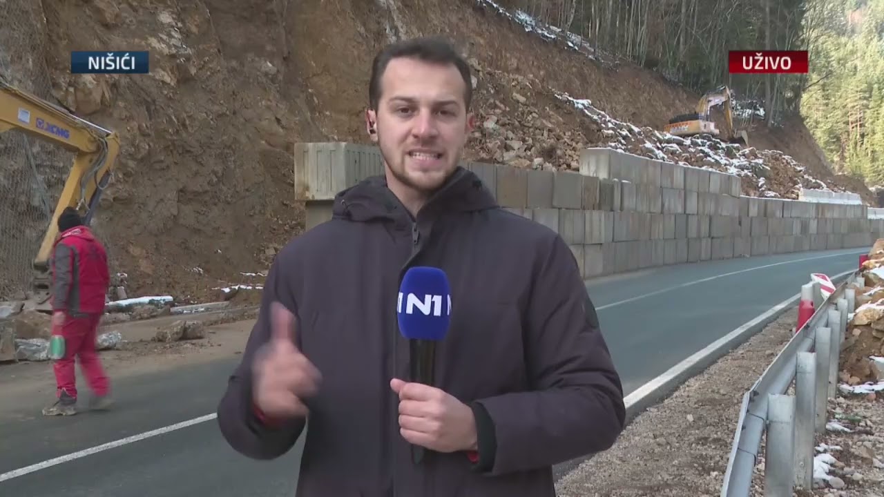 N1 na Nišićima: Saniranje puta Sarajevo-Tuzla nakon odrona