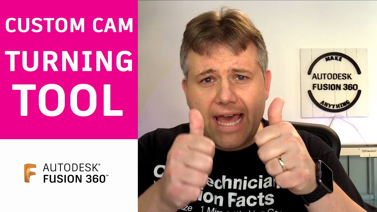 Fusion 360 &mdash; Custom CAM Turning Tool &mdash; Ask LarsLive