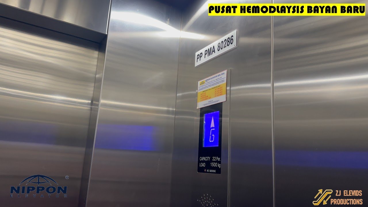 Nippon Elevator at Pusat Hemodialisis Bayan Baru, Bayan Baru, Penang, Malaysia.