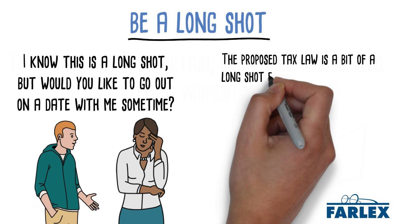 be a long shot