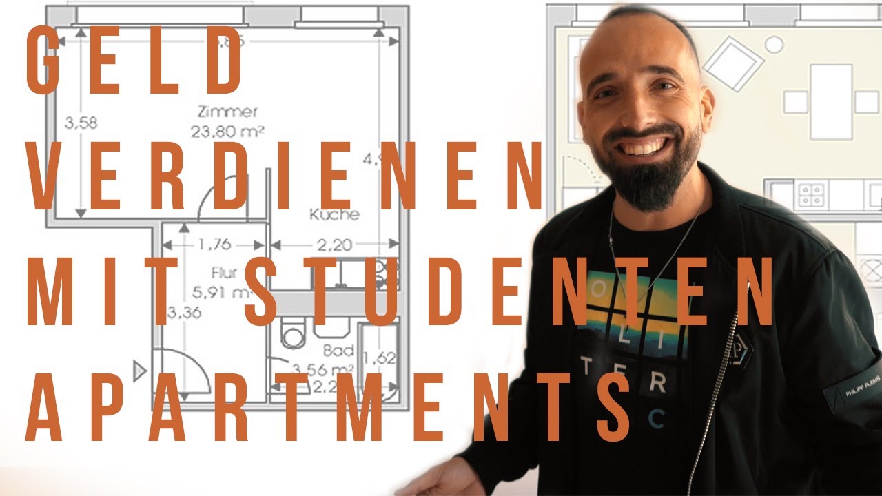 Geld verdienen mit Studenten Apartments - Höhere Mieten mit kleinen Wohnflächen