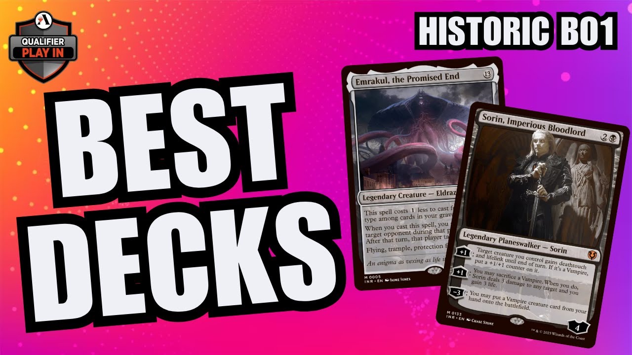 BEST Decks to DOMINATE MTG Arena Historic Best of One Qualifier Play In