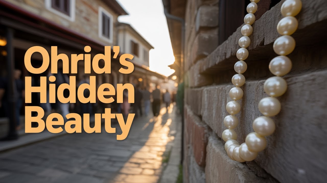 Walking Through Magical Ohrid Streets at Night