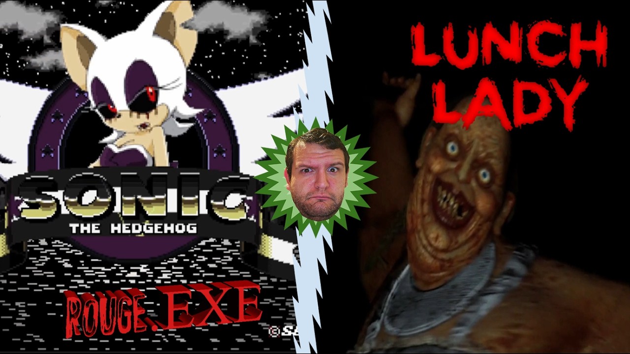 ROUND 2 LADY AND WOW ROUGE! [Rouge.EXE and Lunch Lady Round 2] Gameplay