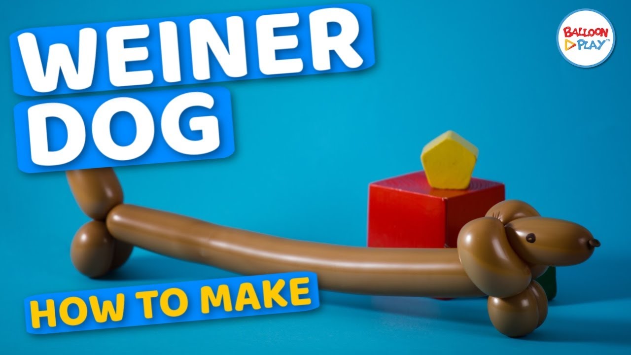 How to make Balloon Wiener Dog Dachshund? BalloonPlay 🎈