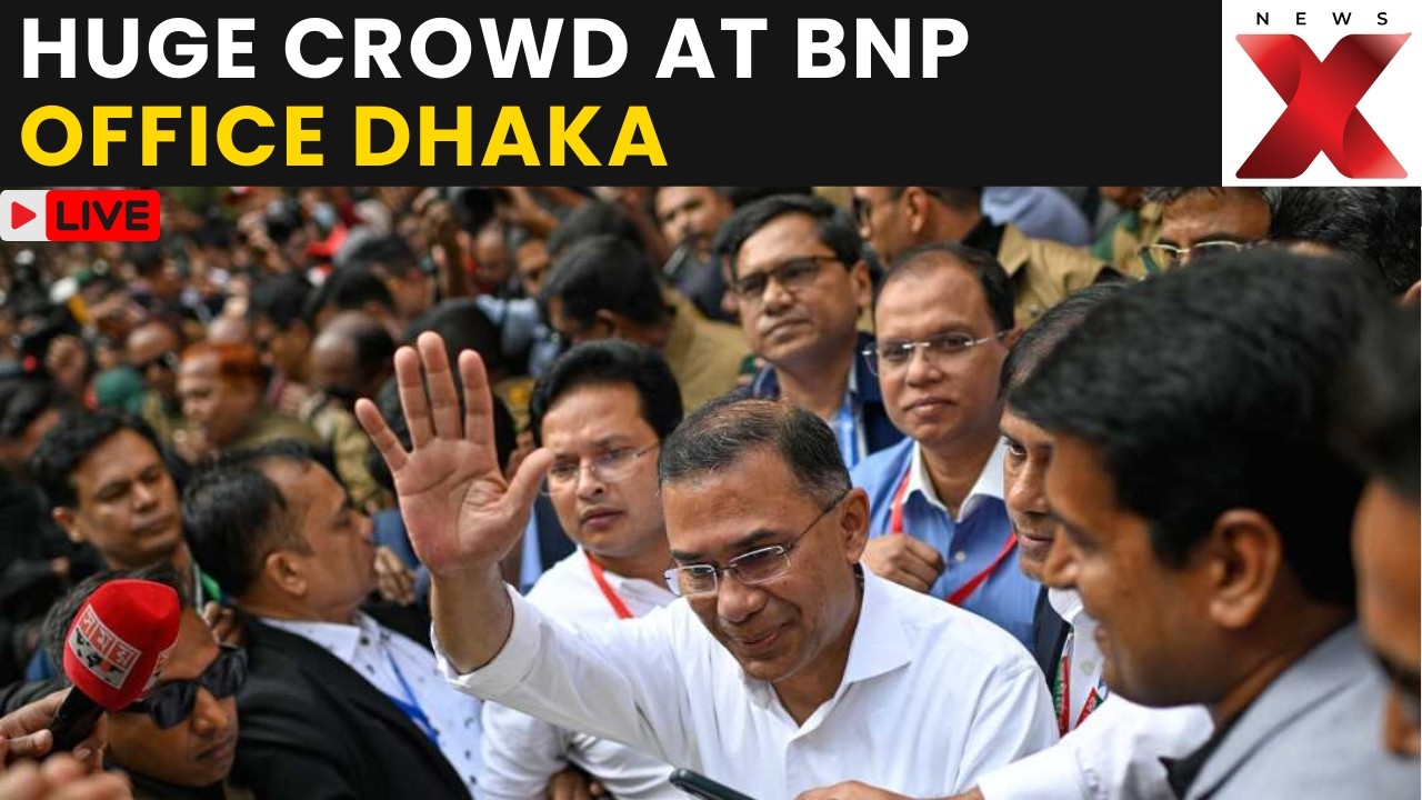 BNP Oath-Taking LIVE: Massive Crowd Gathers at BNP Office in Dhaka Ahead of Oath-Taking Ceremony
