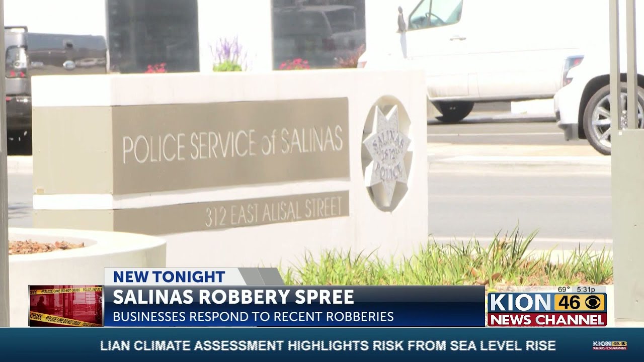Businesses in Salinas on edge after a series of armed robberies in the last week