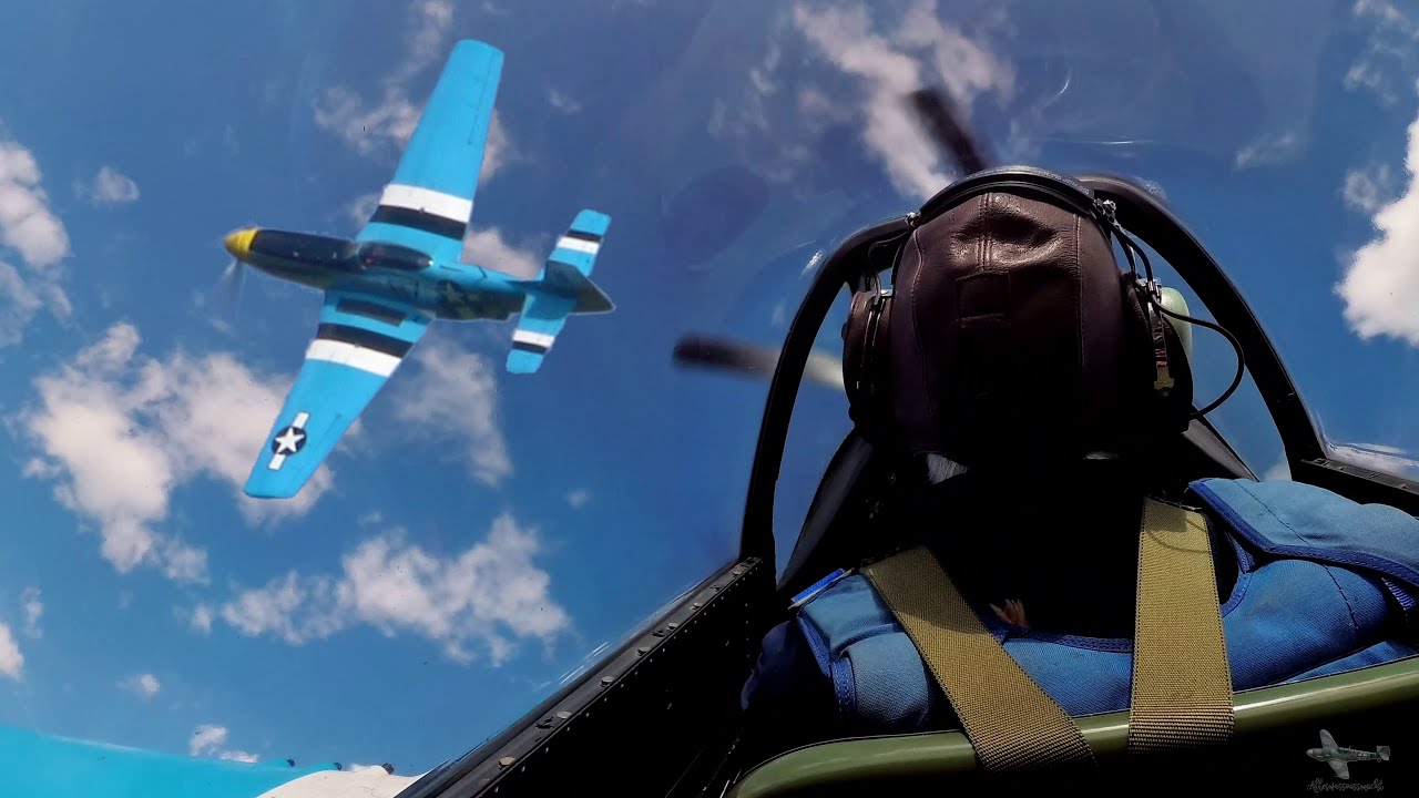 How to fly a P-51 Mustang ~ Onboard a 1400 HP Warbird