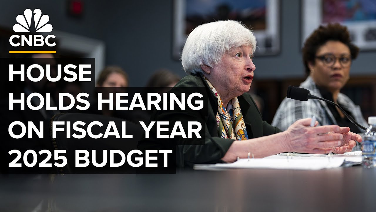 Treasury Secretary Yellen and OMB Director Young testify on Biden's FY 2025 budget &mdash; 3/21/24