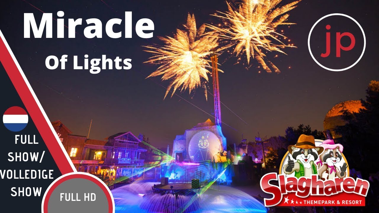 SLAGHAREN - MIRACLE OF LIGHTS - EINDSHOW - VUURWERK