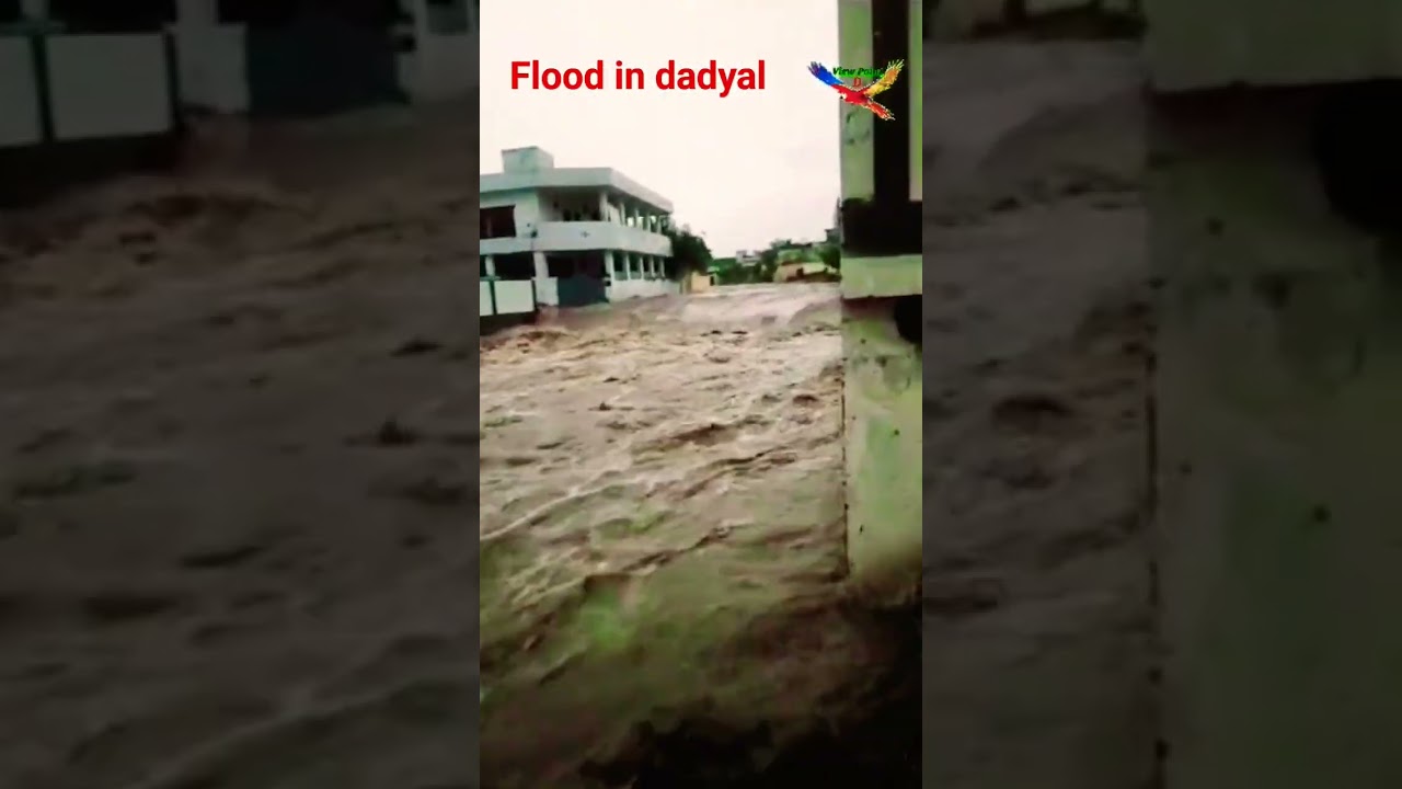 flood in dadyal azad kashmir #dadyal #nature #ajk