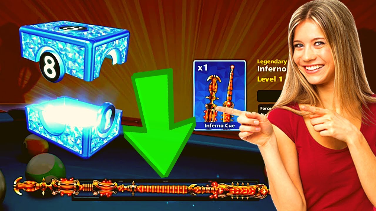 My First Legendary Cue UNLOCK on 8 BALL POOL 🎱 First LEGENDARY CUE OPEN 🎱8 BALL POOL