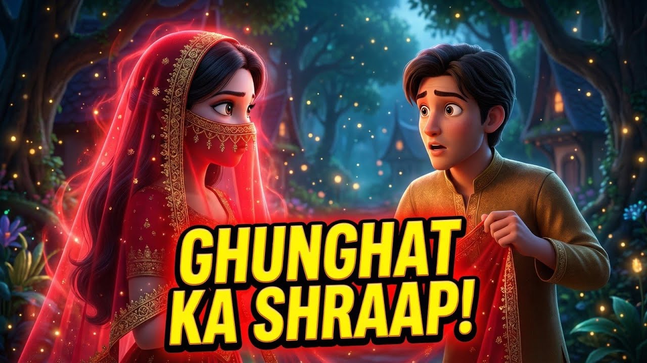 I Opened the Cursed Red Veil… and Regretted It! 😱 (Hindi Horror Story)