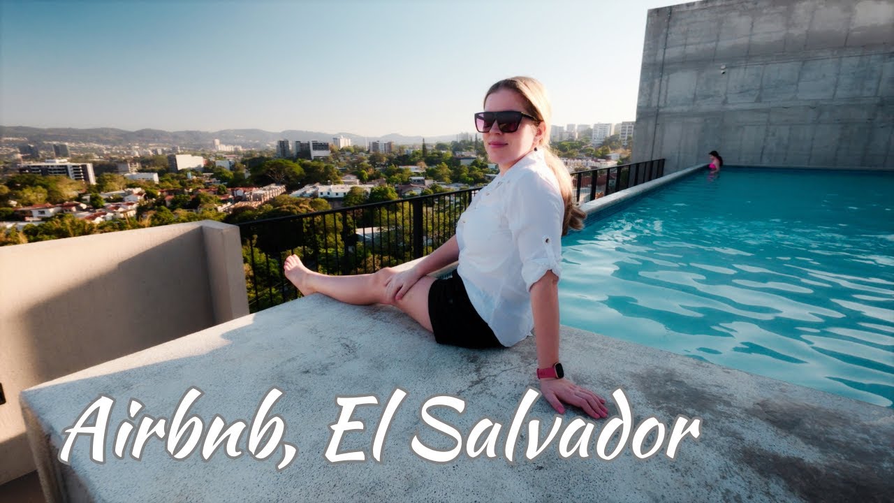 Amazing rooftop pool Airbnb rental in San Salvador, El Salvador @argentinosenelsalvador @vikalfred