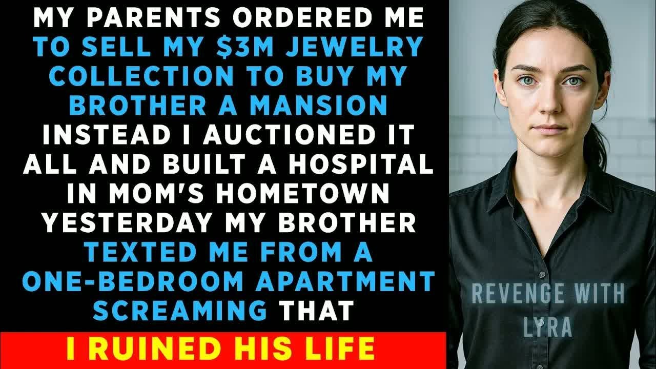 PARENTS Demanded I Sell My $3M Jewelry Collection To Buy My Brother A Mansion.. - Revenge Stories