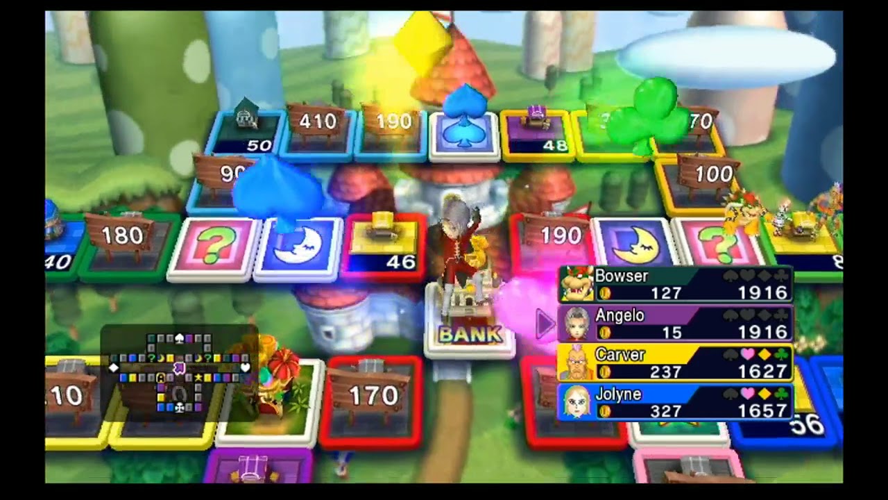 Fortune Street: Pushy Men Attempt to Woo Girl (Free Play Standard Rules Match)