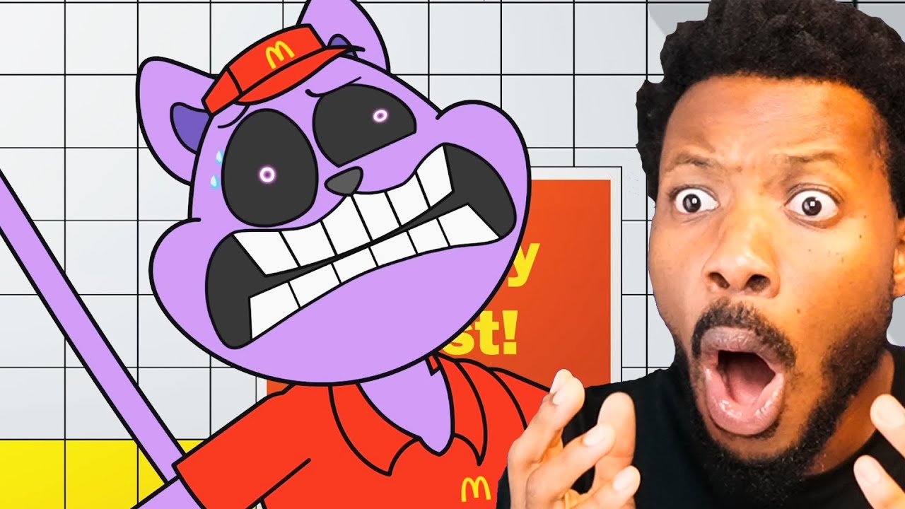 REACTING to CATNAP works at MCDONALDS!