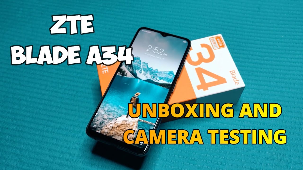 ZTE Blade A34 Unboxing and Camera Testing