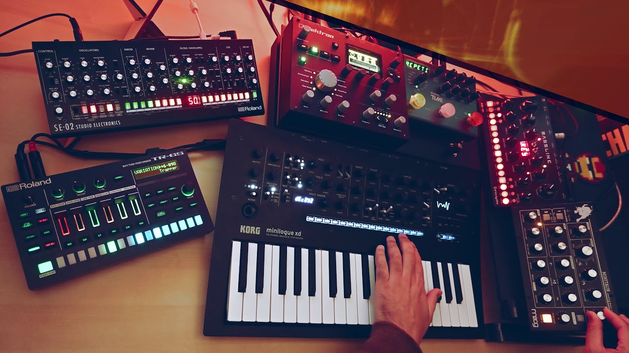 026▶️ BellS2 (TR6S + Analog Heat // MinilogueXD + Rerun // DB01 + Timeline // SE02 // Minitaur)