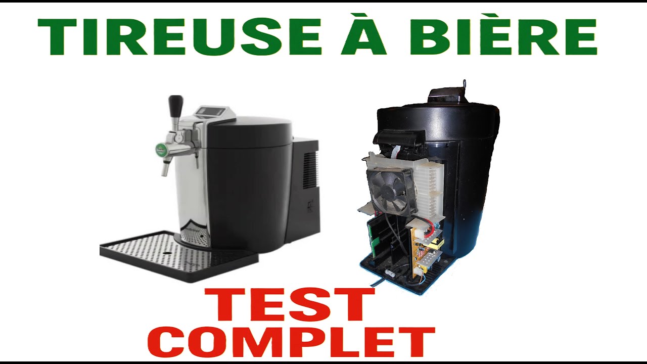 Démontage complet et contrôle de chaque élément d'une tireuse à bière Krups (2e partie).